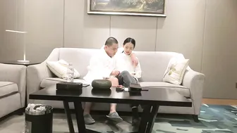 颜值不错白衣妹子啪啪，摸逼口交穿上连体网袜后入_cut