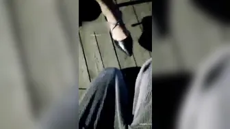 街头搭讪美女，要袜子，舔脚，舔丝袜，踩踏，非常牛逼