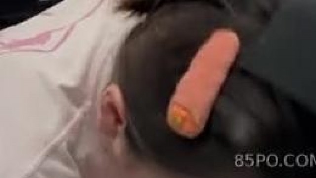  背着男友口單男大雞雞 